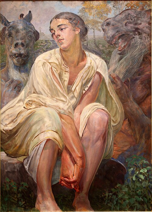 Enslavement., 1917, Jacek Malczewski