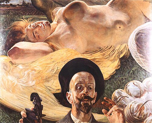 Harpia we śnie, 1907, Jacek Malczewski