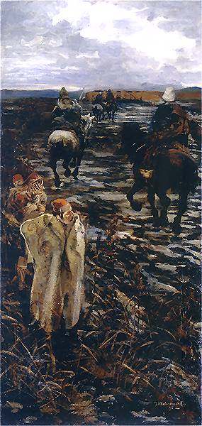 Podróż na Wschód, 1895, Jacek Malczewski