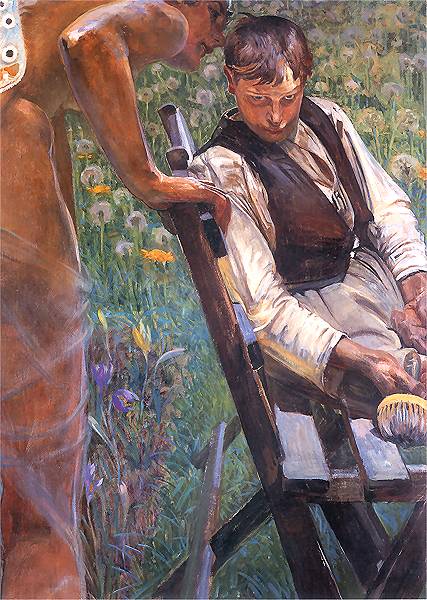 Podszepty, 1898, Jacek Malczewski