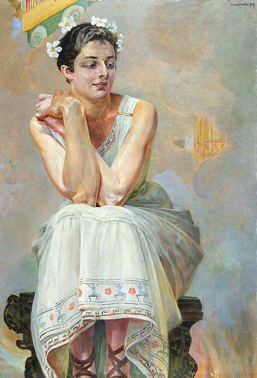 Pythia, 1917, Jacek Malczewski