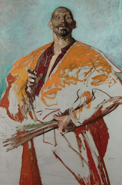 Portrait of Leon Wyczółkowski, 1895, Jacek Malczewski
