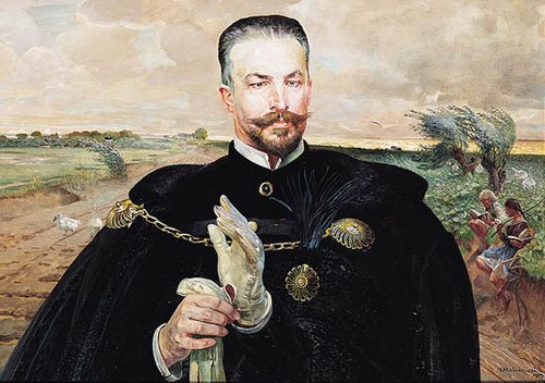 Portret Jana Franciszka Konopki (1855-1948), 1904, Jacek Malczewski