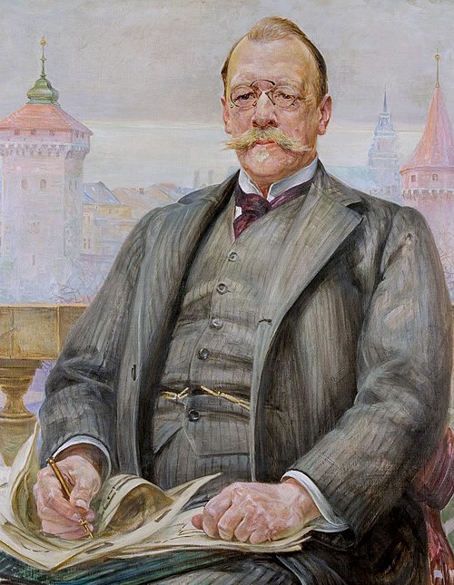Portret Stanisława Tomkowicza, 1913, Jacek Malczewski