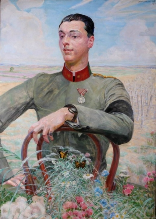 Portrait of Antoni Jan Götz (1895-1962), 1917, Jacek Malczewski
