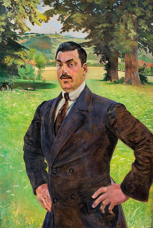 Mieczysław Gąsecki Portrait, 1921, Jacek Malczewski