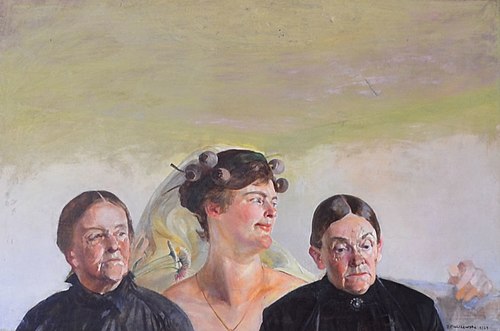Portrait of sisters, 1921, Jacek Malczewski