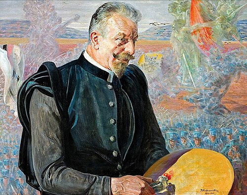 Portret Kazimierza Pochwalskiego, 1914, Jacek Malczewski