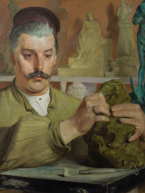 Portrait of Tadeusza Błotnickiego, 1901, Jacek Malczewski