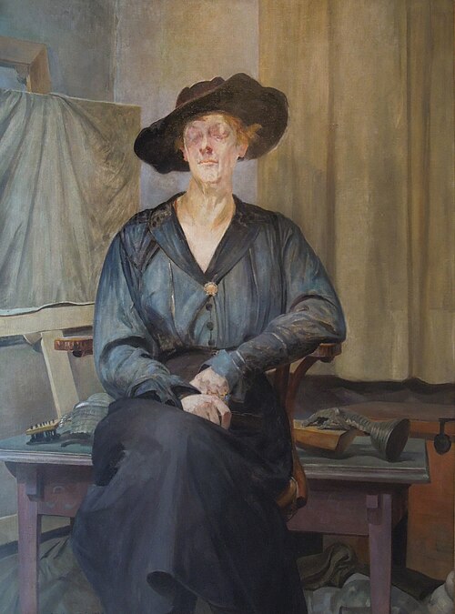 Artist's wife, 1920, Jacek Malczewski