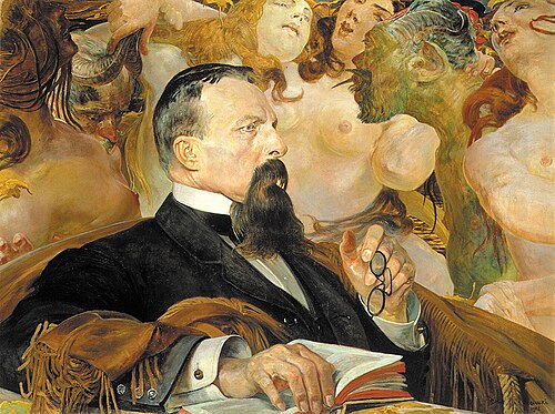 Portrait of Edward Aleksander Raczyński., 1903, Jacek Malczewski