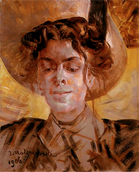 Portret Marii Balowej, 1906, Jacek Malczewski