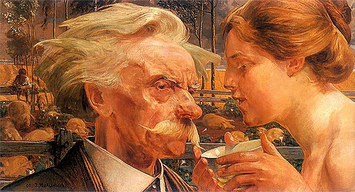 Portret Stanisława Bryniarskiego, 1902, Jacek Malczewski
