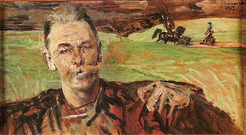 Portrait of Michał Sozański, 1907, Jacek Malczewski