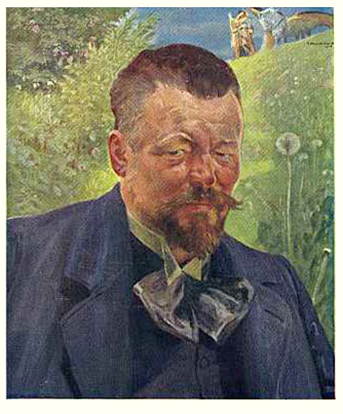 Portrait of Ludwik Stasiak, 1900, Jacek Malczewski