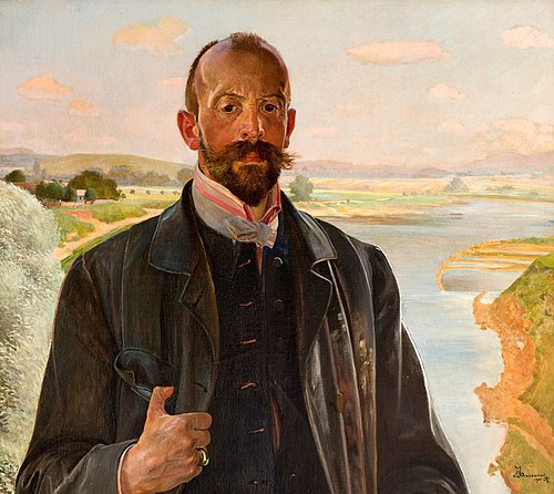 Self-Portrait, 1901, Jacek Malczewski