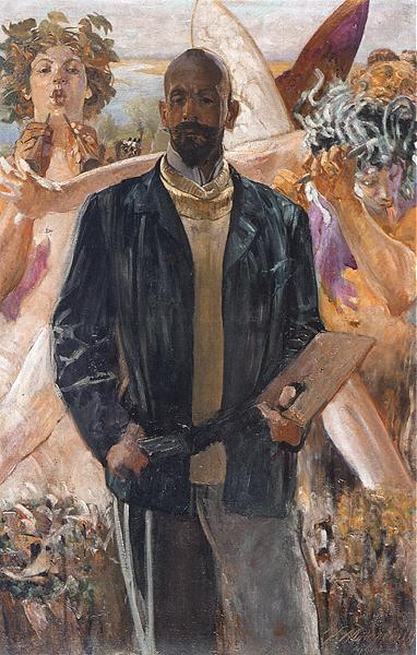 Self-portrait, , Jacek Malczewski