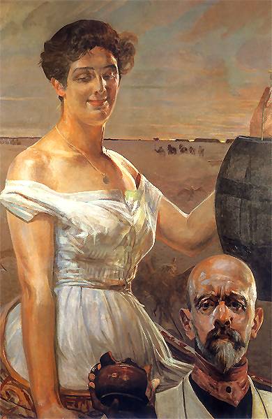 At the well, 1909, Jacek Malczewski