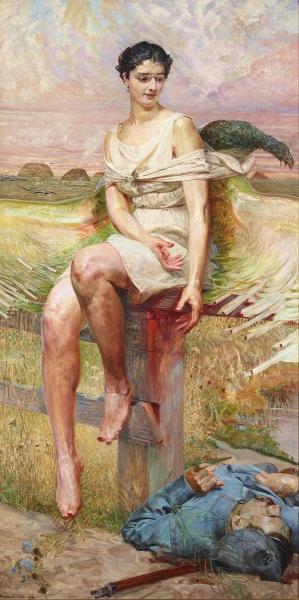 Nike of the Legions, 1916, Jacek Malczewski