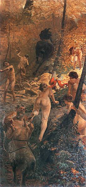Spłoszony koń, 1899, Jacek Malczewski