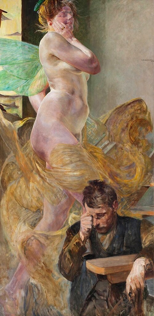 Wizja, 1912, Jacek Malczewski