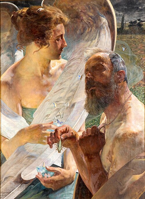 Zmartwychwstanie, 1900, Jacek Malczewski