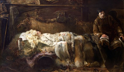 Death of Ellenai, 1883, Jacek Malczewski
