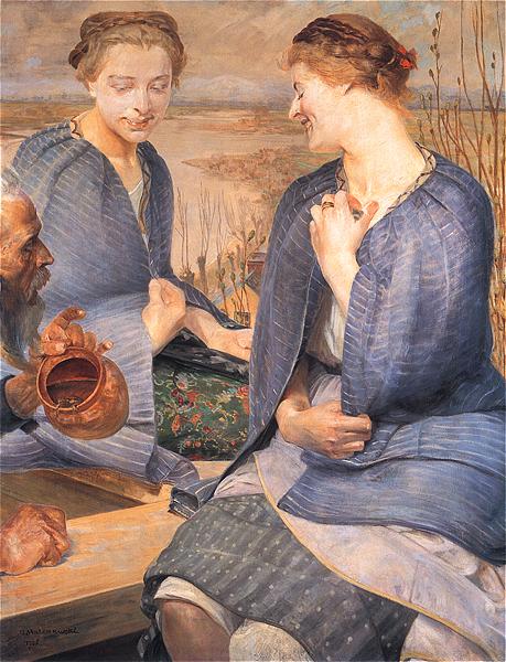 Zatruta studnia II, 1905, Jacek Malczewski