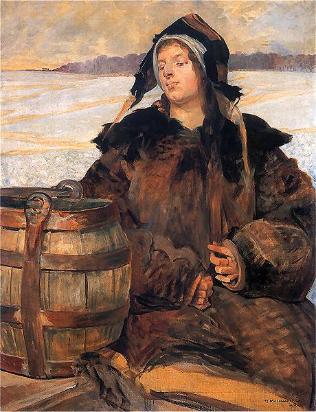 Zatruta studnia V, 1906, Jacek Malczewski