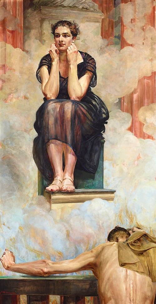 La Pythie, 1917, Jacek Malczewski