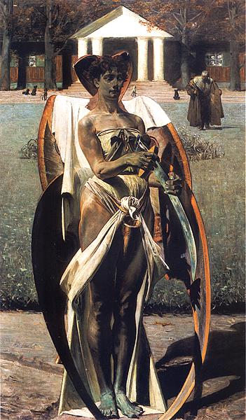 Thanatos I, 1898, Jacek Malczewski