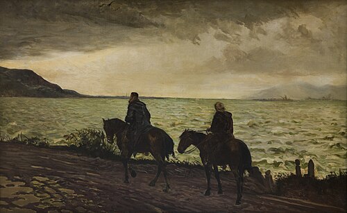 Don Quixote and Sancho Pansa, 1890, Jacek Malczewski