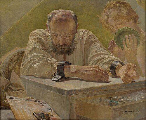 Relaxation, 1899, Jacek Malczewski