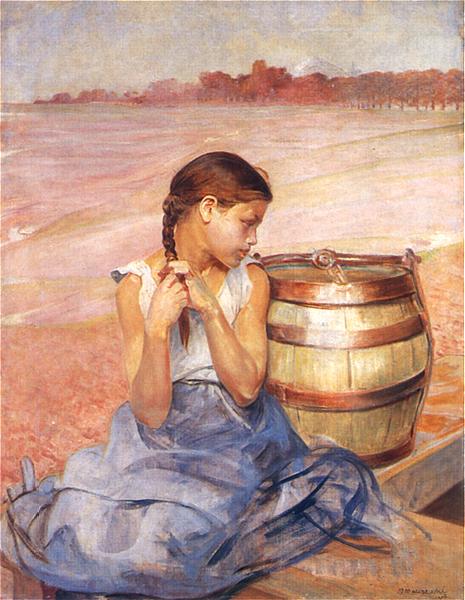Zatruta studnia, 1906, Jacek Malczewski