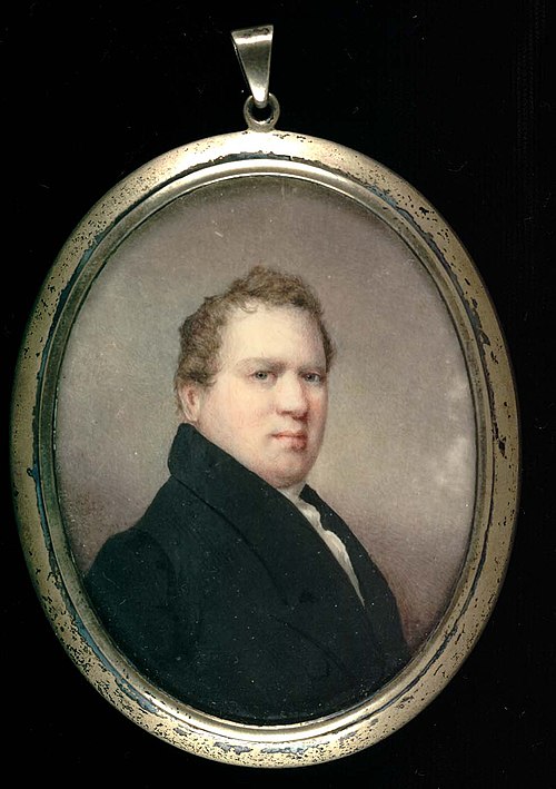 Portrait of a Gentleman, 1840, Alvan Clark