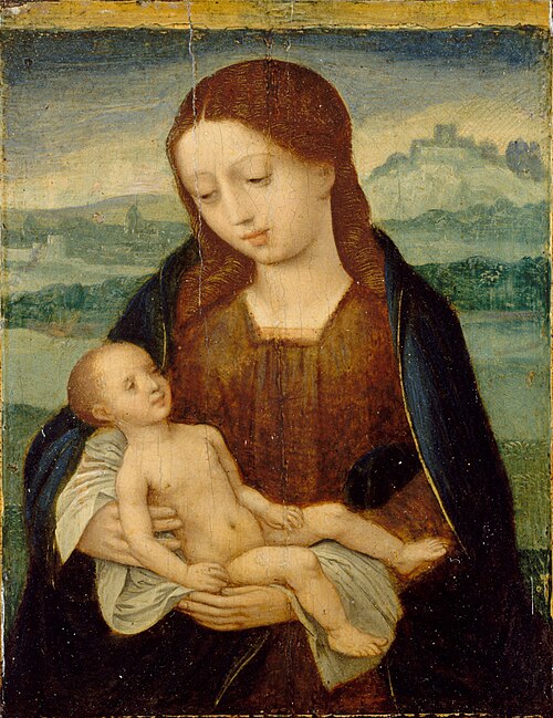 Vierge à l'Enfant, 1525, Maître des demi-figures