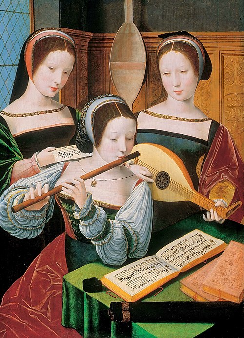 Un concert., 1520, Maître des demi-figures
