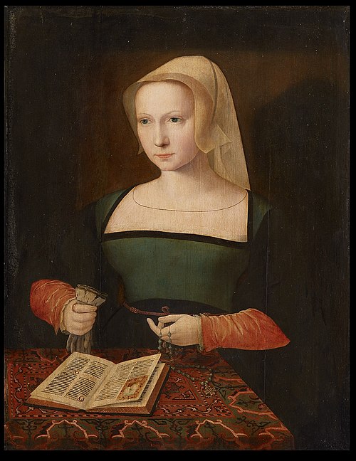 Portrait d'une jeune femme, 1550, Maître des demi-figures