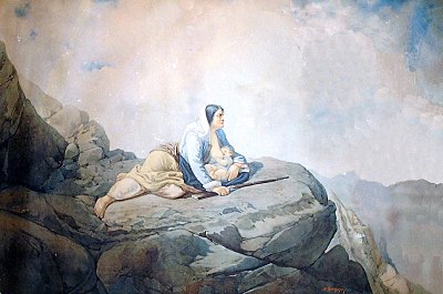 Woman of sasun, 1950, Arshak Fetvadjian