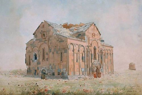 Ani cathedral, 1905, Arshak Fetvadjian