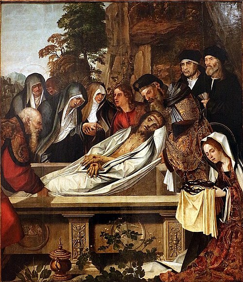 Deposição de Cristo no Túmulo, 1525, Cristóvão de Figueiredo