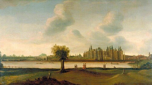 Richmond Palace, 1700, Wenceslaus Hollar