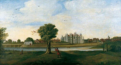 Richmond Palace, 1692, Wenceslaus Hollar