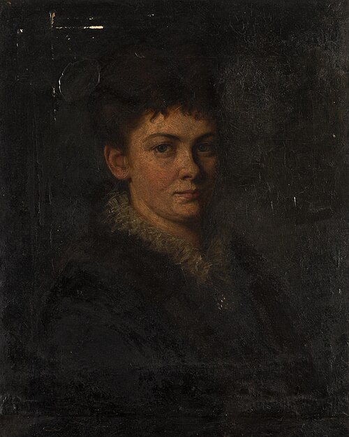 Portrait of an Unknown Woman, 1880, Elise Goebeler