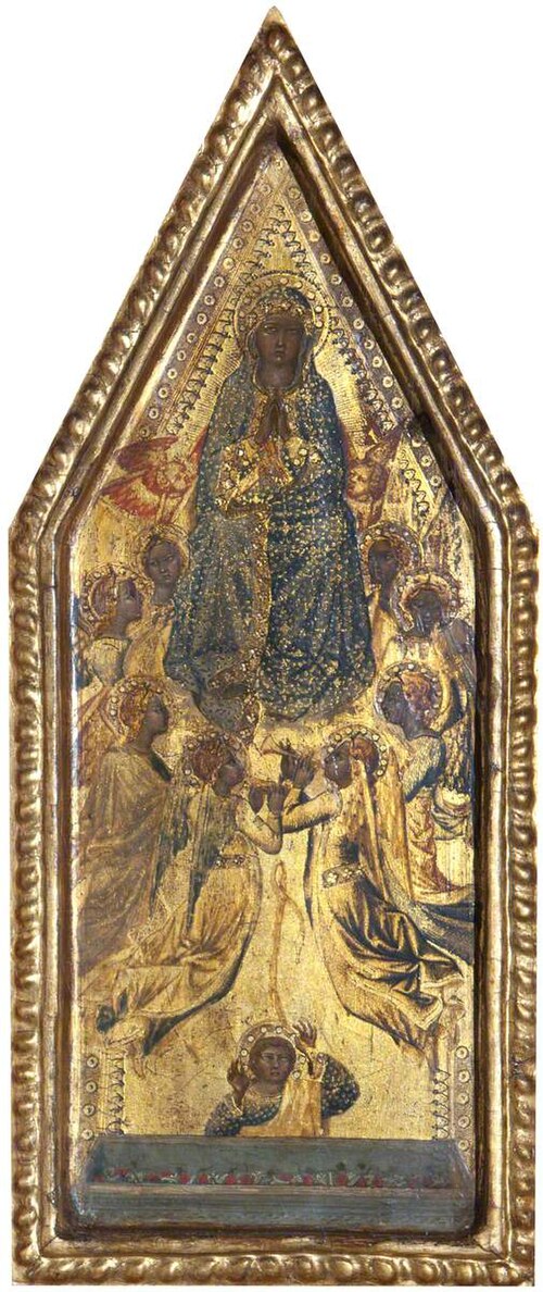 A Scene from the Life of the Virgin: The Assumption (diptych), , Francesco di Vannuccio