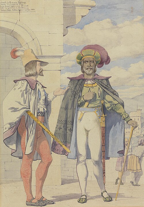 Sketch for the Passions: Jealousy, 1853, Richard Dadd