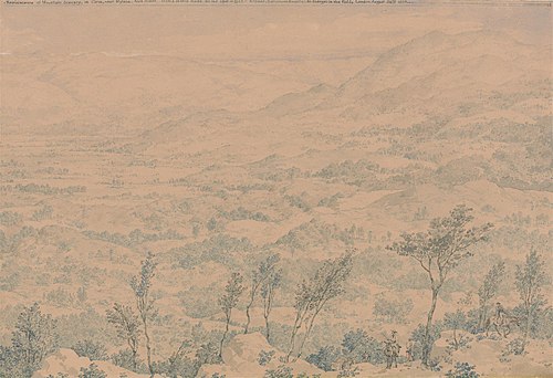 Reminiscence of Mountain Scenery in Caria, near Mylasa, Asia Minor, 1857, Richard Dadd
