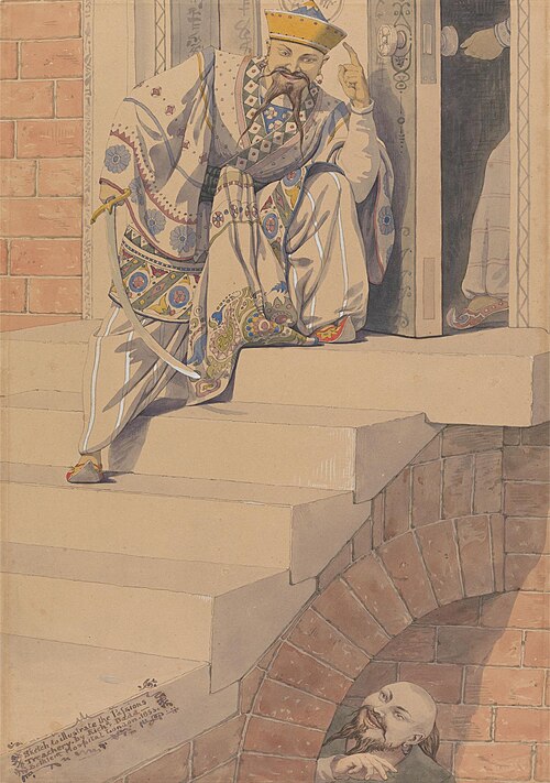 Sketch to Illustrate the Passions: Treachery, 1853, Richard Dadd