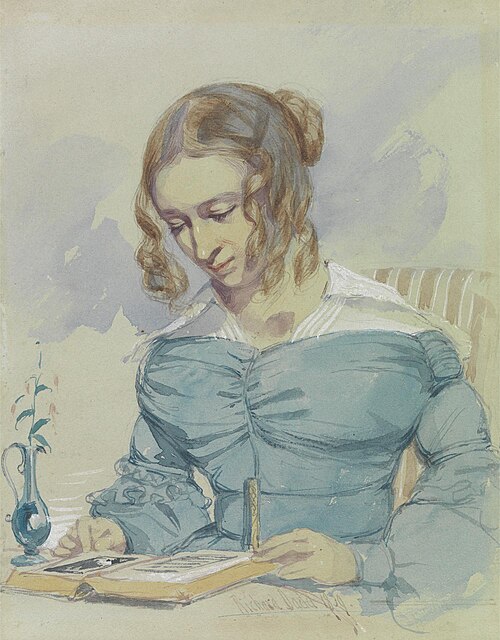 Portrait of Maria Elizabeth Dadd, the Artist's Sister, 1839, Richard Dadd