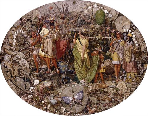 Contradiction: Oberon and Titania, 1854, Richard Dadd